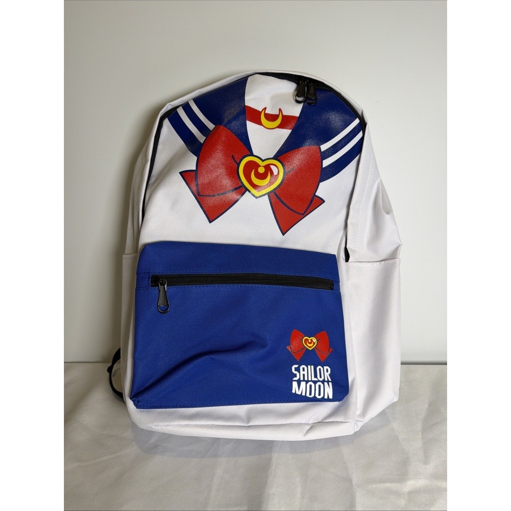 New w/o Tags Sailor Moon Anime Backpack Bow Charm Japan Kawaii Y2K